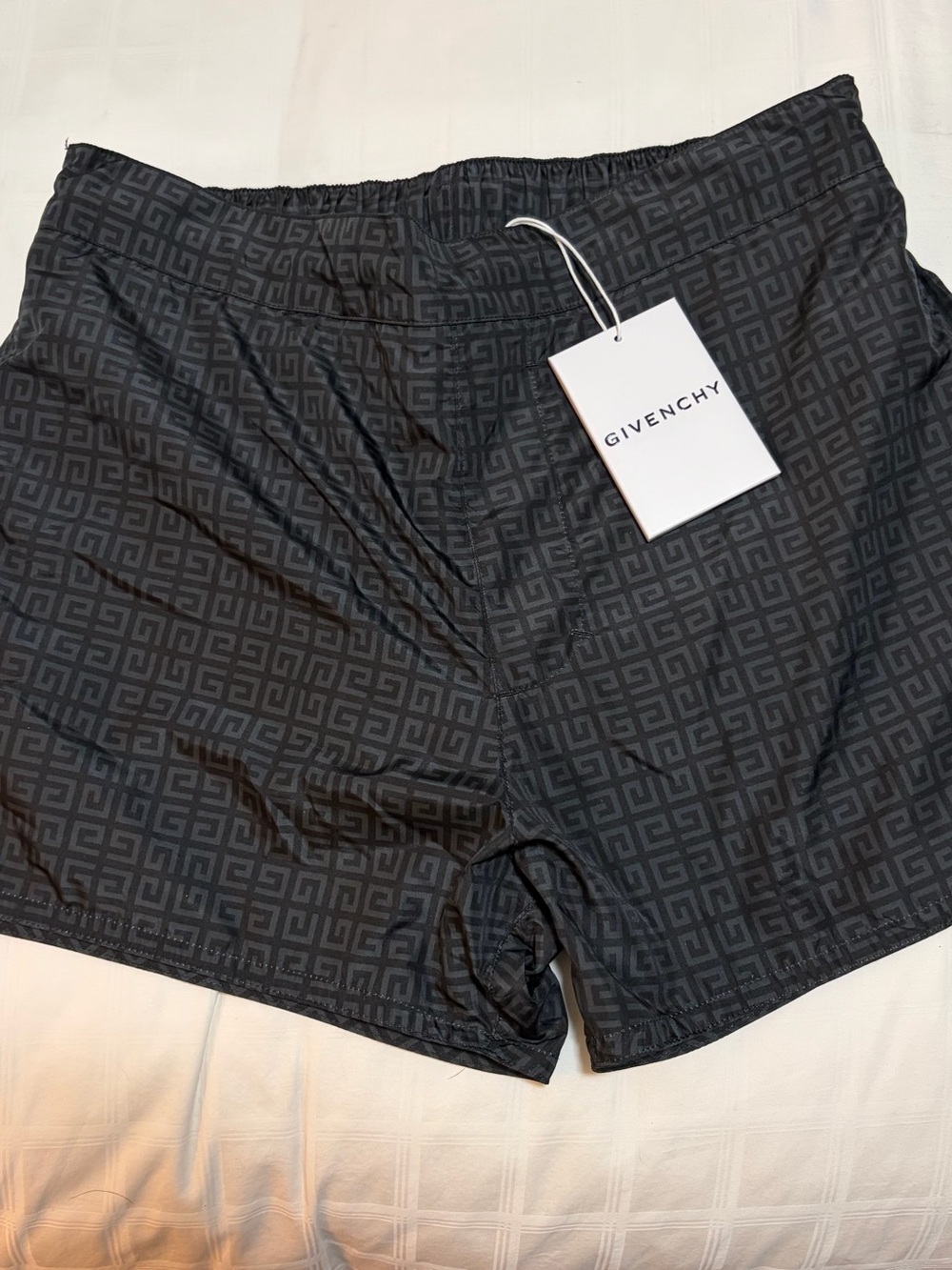 Givenchy Black Monogram Swim Shorts